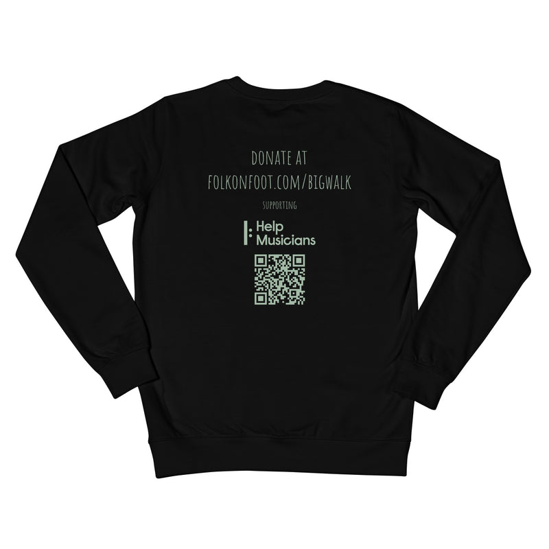 Folk on Foot - The Big Walk Crew Neck Sweatshirt