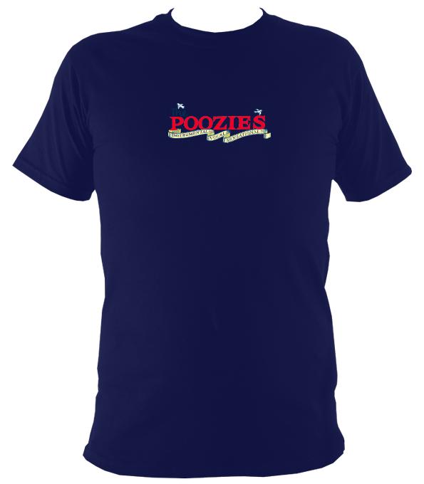 The Poozies T-Shirt - T-shirt - Navy - Mudchutney