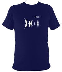 Lúnasa "Lá Nua" T-shirt - T-shirt - Navy - Mudchutney