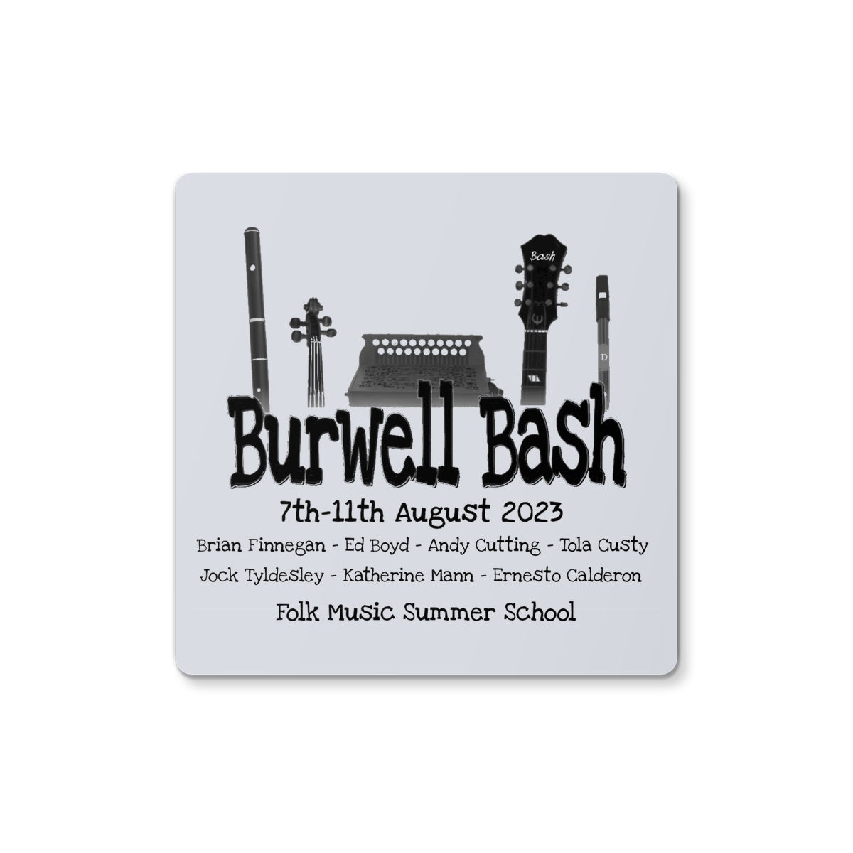 Burwell Bash 2023 Coaster