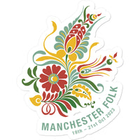 Manchester Folk Festival 2023 Sticker