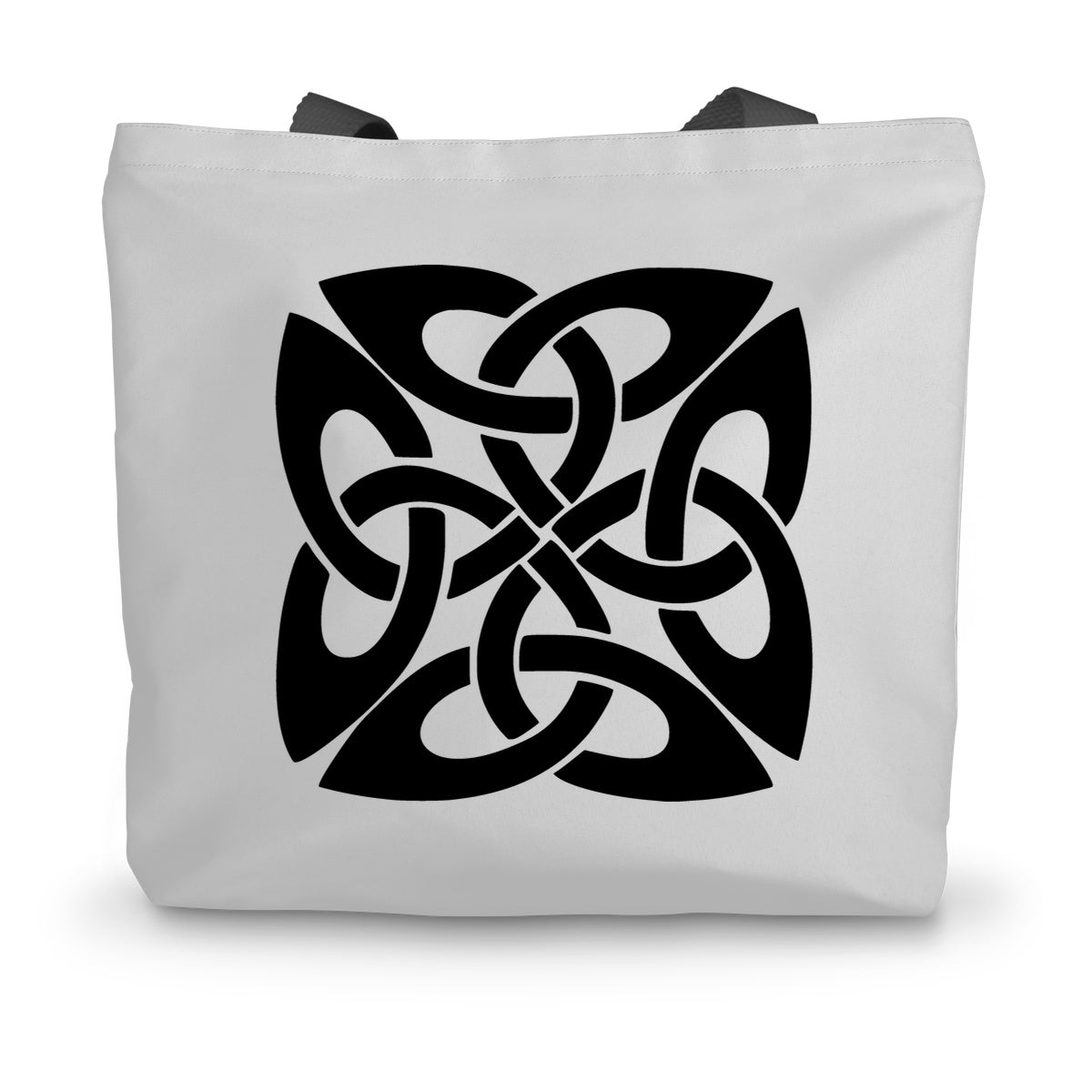 Celtic Square Knot Canvas Tote Bag