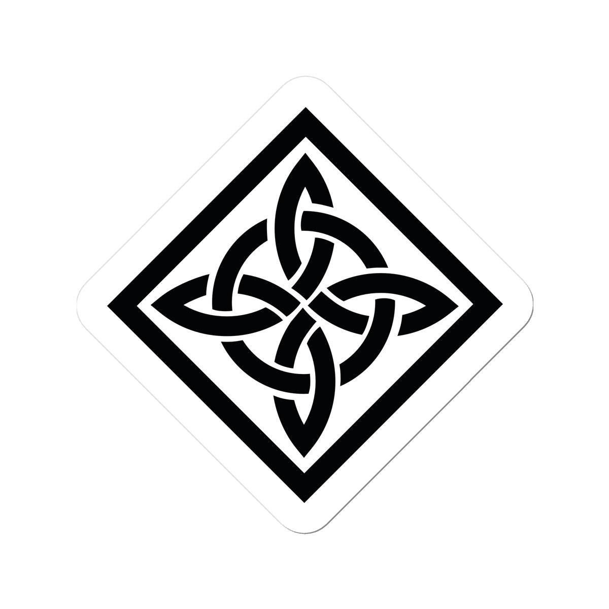 Celtic Diamond Sticker