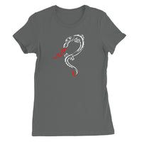 Tribal Dragon Breathing Fire Women's T-Shirt