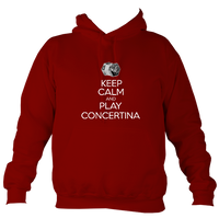 Keep Calm and Play English Concertina Hoodie