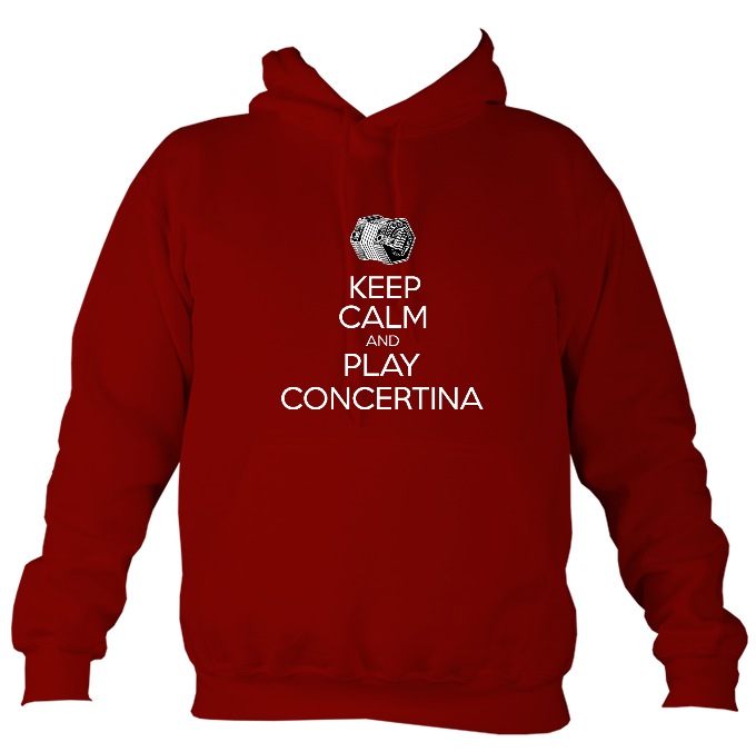 Keep Calm and Play English Concertina Hoodie