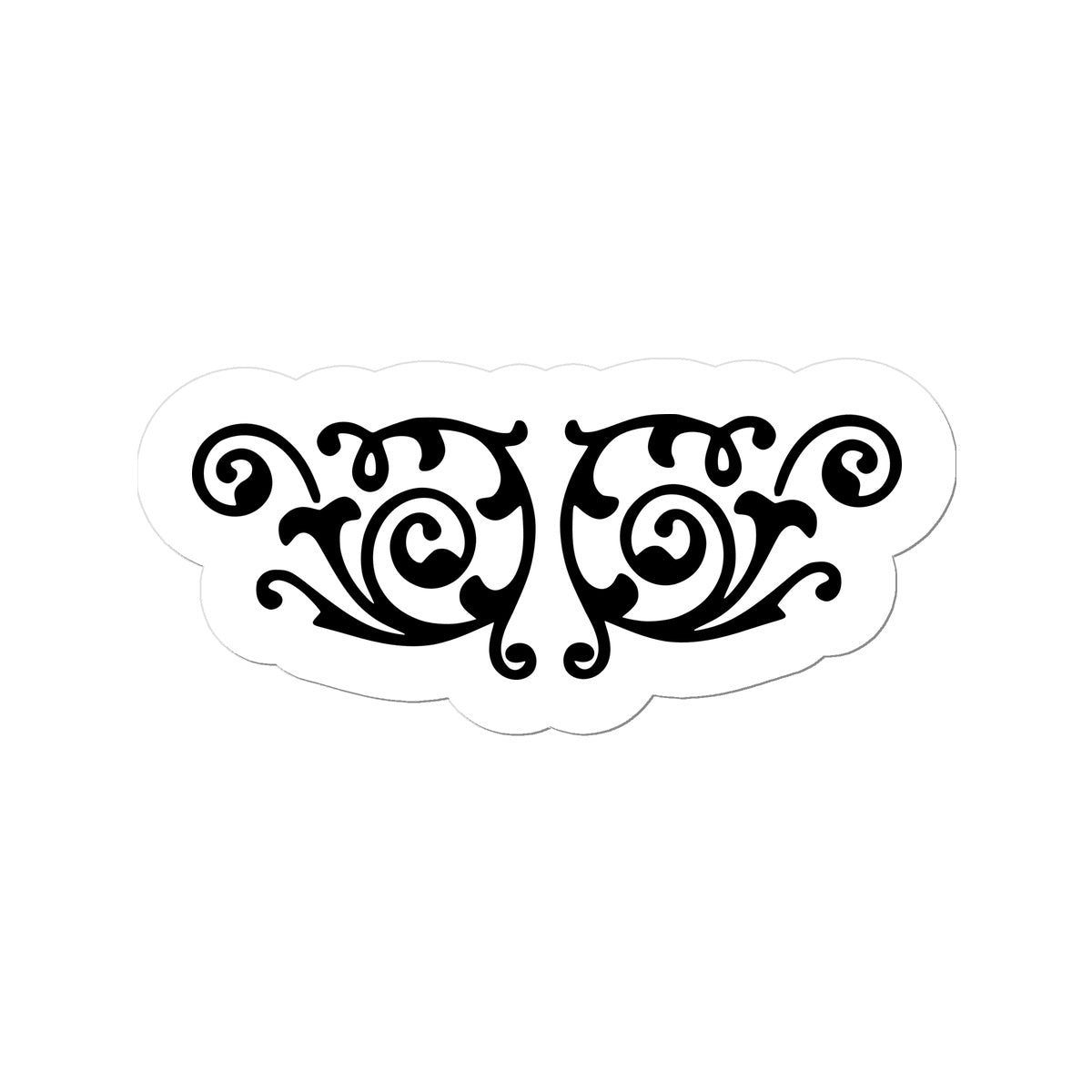 Celtic Eyes n Nose Sticker