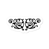 Celtic Eyes n Nose Sticker