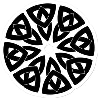 Celtic Petals Sticker