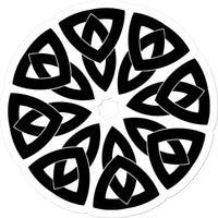 Celtic Petals Sticker