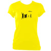 update alt-text with template Lúnasa "Lá Nua" Ladies Fitted T-shirt - T-shirt - Daisy - Mudchutney