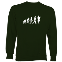 Evolution of Bagpipe Players Sweatshirt