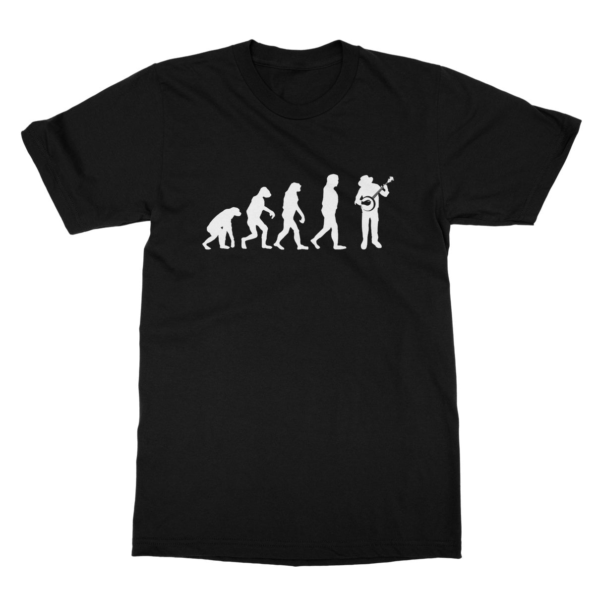 Evolution of Banjo Players T-Shirt