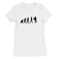 Evolution of Female Guitar Players Women's T-Shirt