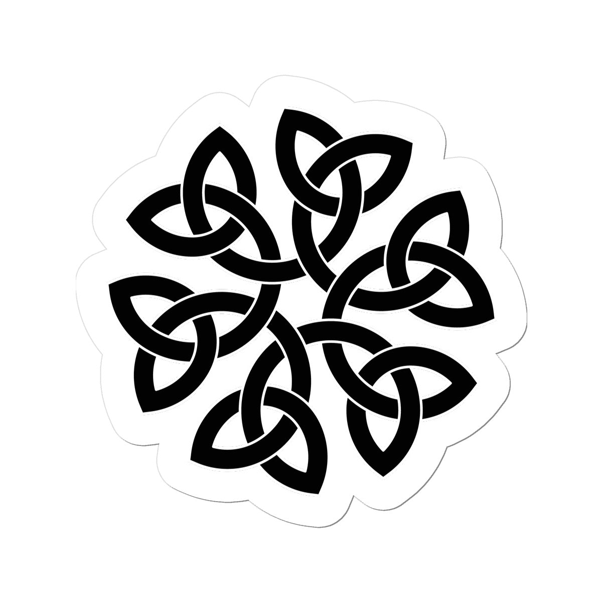 Celtic Flower Sticker