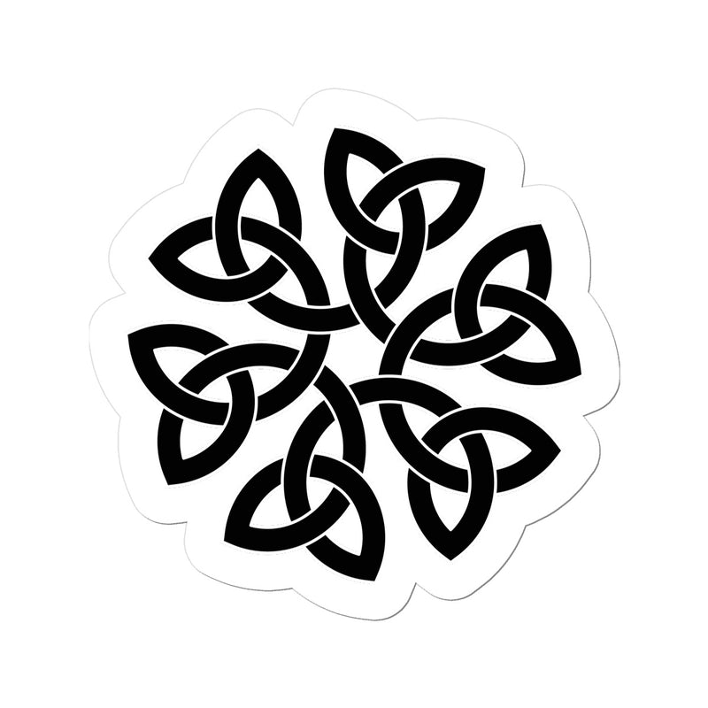 Celtic Flower Sticker