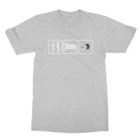 Eat Sleep & Play Concertina T-shirt