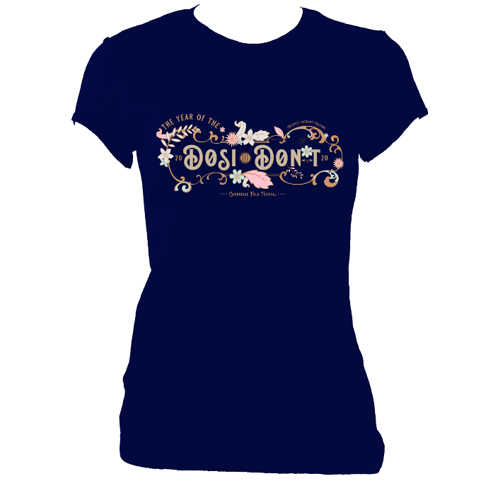 Cambridge Folk Festival Dosi-Don't Fitted T-shirt