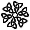 Celtic Flower Sticker