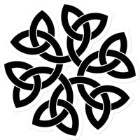 Celtic Flower Sticker