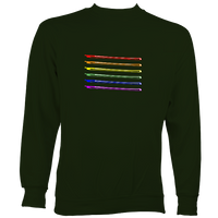 Rainbow Bows Sweatshirt