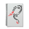 Tribal Dragon Breathing Fire Notebook