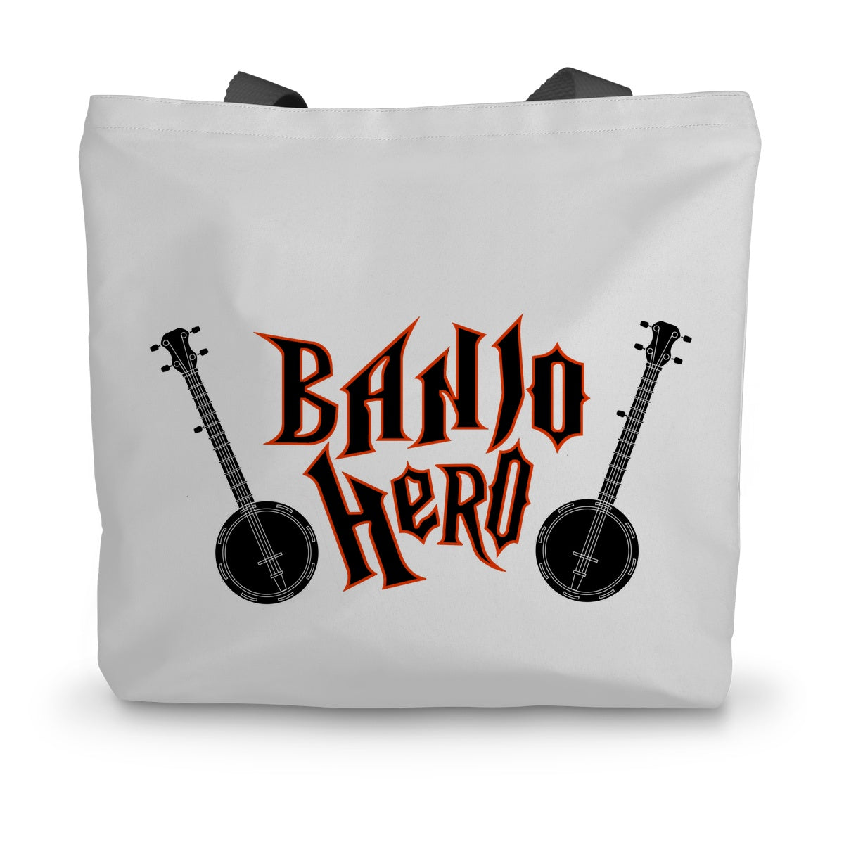 Banjo Hero Canvas Tote Bag