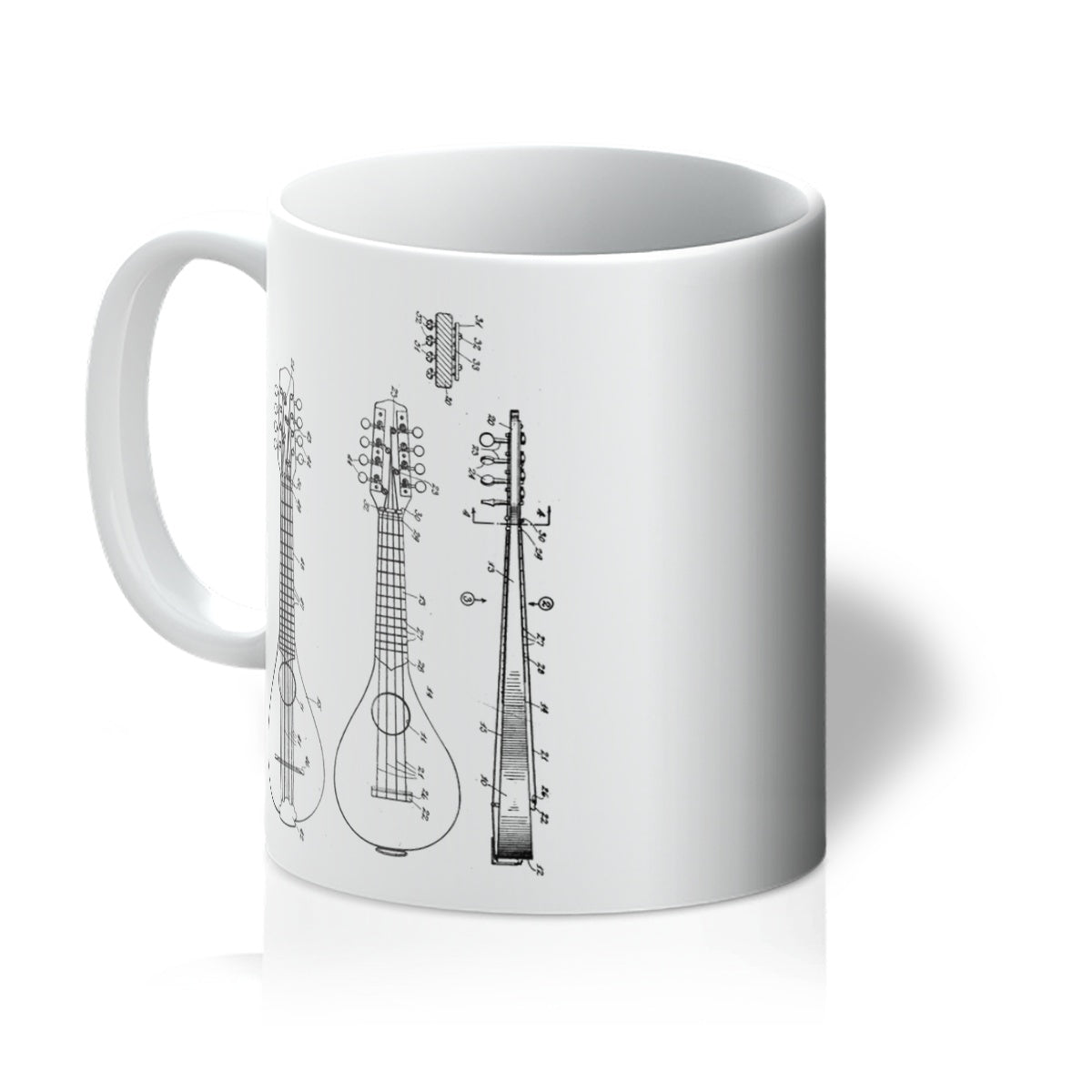 Mandolin Patent Mug
