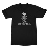 Keep Calm & Play Anglo Concertina T-Shirt