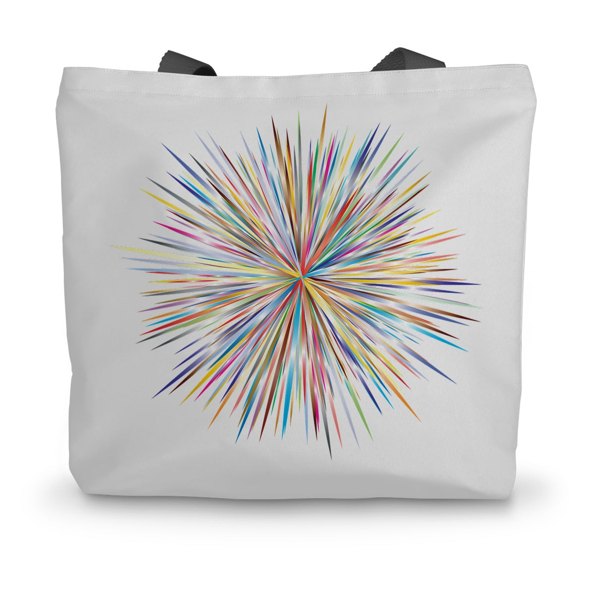 Colourful Explosion Canvas Tote Bag