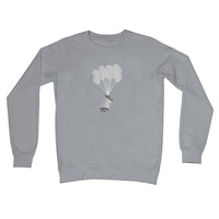 Banksy Style Concertina Crew Neck Sweatshirt