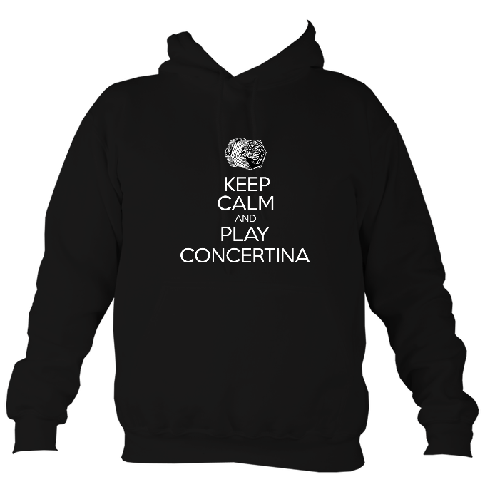 Keep Calm and Play English Concertina Hoodie