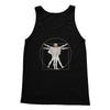 Da Vinci Vitruvian Man Accordion Tank Top