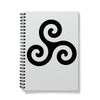 Celtic Triskelion Notebook