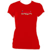 update alt-text with template The Poozies Ladies Fitted T-shirt - T-shirt - Red - Mudchutney