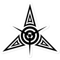 Tribal Star Tattoo Sticker