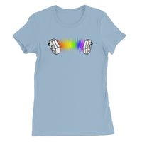 Rainbow Sound Wave Concertina Women's Favourite T-Shirt