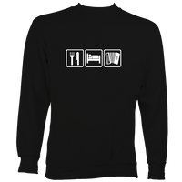 Eat, Sleep, Play Melodeon Sweatshirt