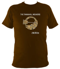 Tannahill Weavers "Orach" T-shirt - T-shirt - Dark Chocolate - Mudchutney