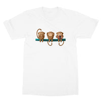 Play No Melodeon Monkeys T-Shirt