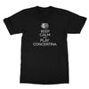 Keep Calm & Play English Concertina T-Shirt