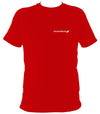 Manfrini Mens T-shirt - T-shirt - Red - Mudchutney