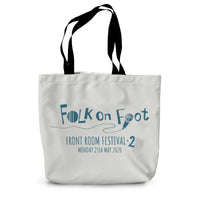 Folk on Foot 2 - May 2020 Canvas Tote Bag