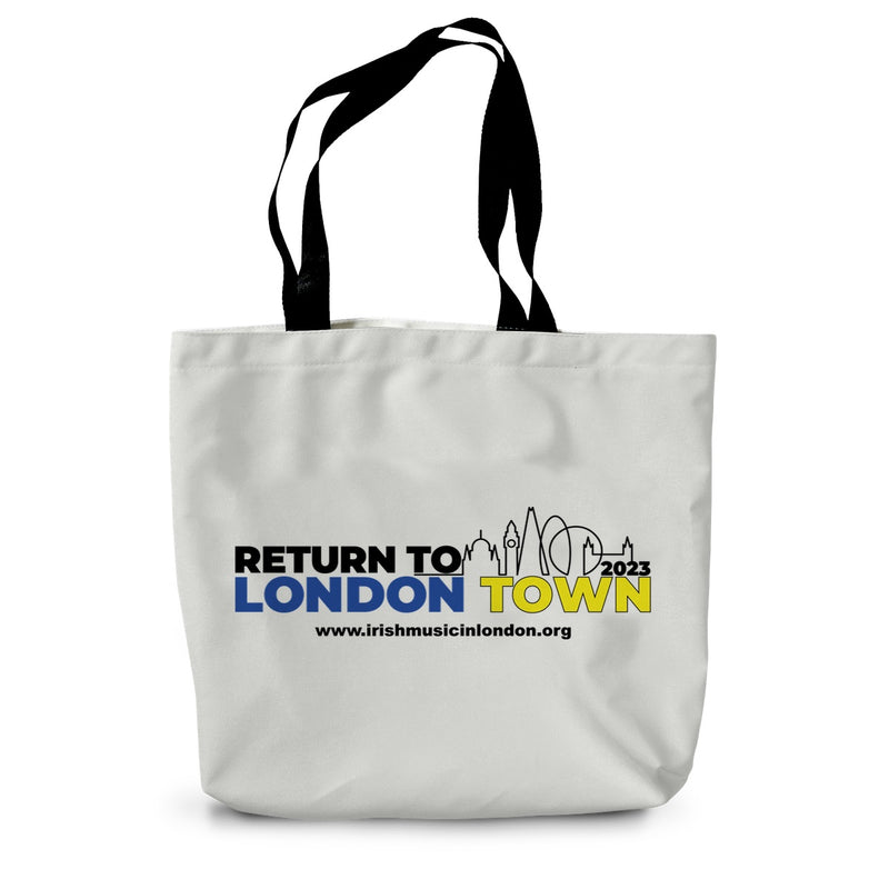 Return to London Town 2023 Canvas Tote Bag