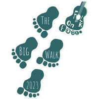 The Big Walk Sticker Sticker