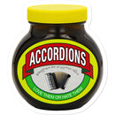 Love Hate Accordions Sticker