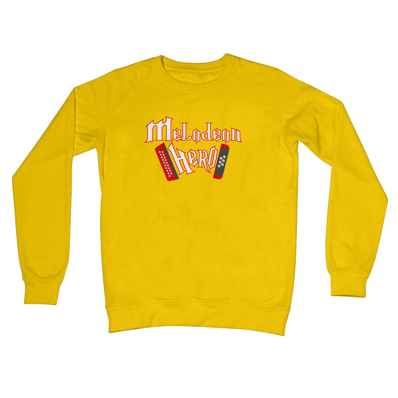 Melodeon Hero Crew Neck Sweatshirt