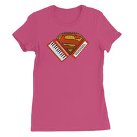 Accordion Superhero Women's T-Shirt