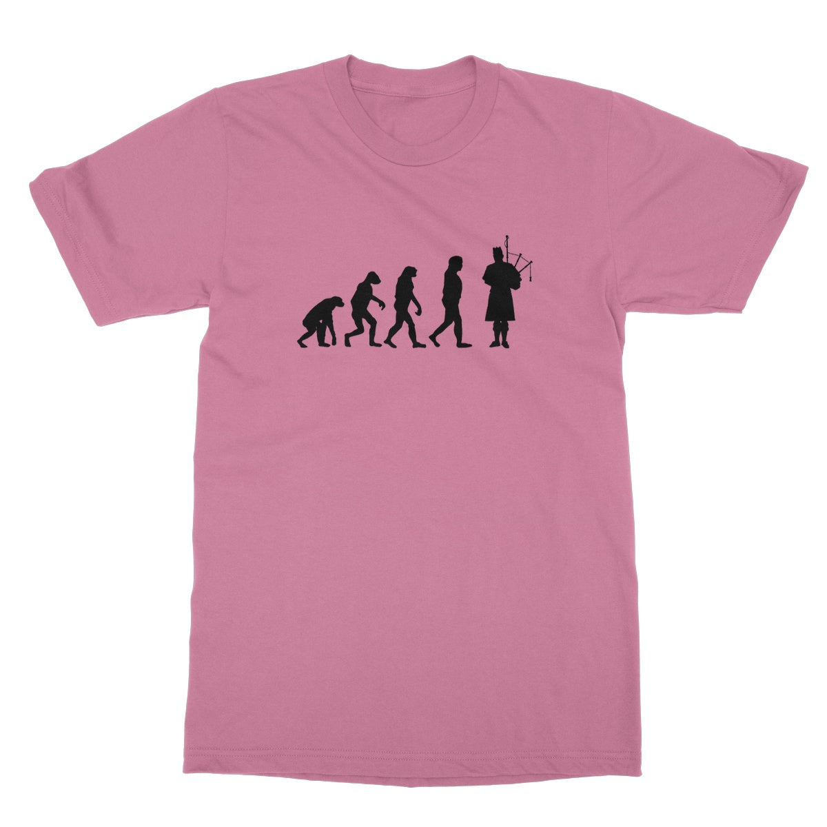 Evolution of Bagpipe players T-Shirt