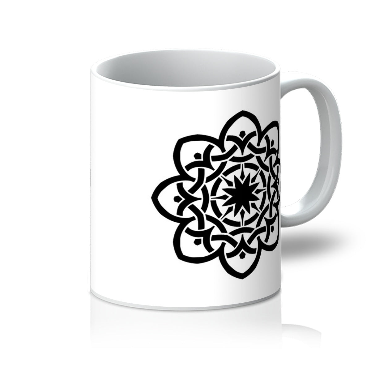 Celtic Star Flower Mug